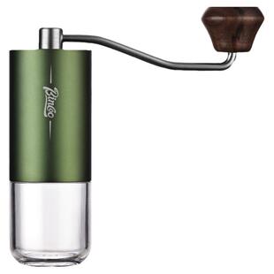 Bincoo手摇磨豆机橄榄绿便携式钢芯六星手冲手磨手动咖啡豆研磨机