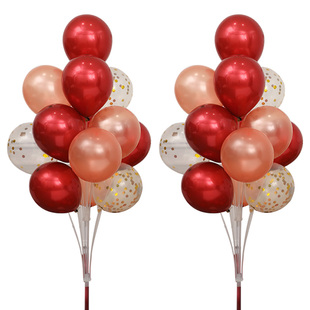 乔迁之喜装饰新居布置地飘气球立柱进新房子搬家入宅仪式用品大全