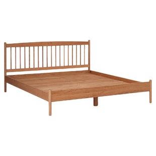 MUMO木墨 温莎床 北欧风全实木床樱桃木床法式复古床卧室1.8米床