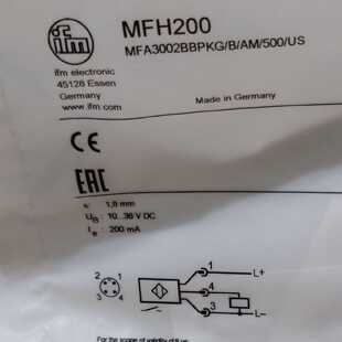 议价IFM IY5052 MFH200 MFT202 MGS204 全新原装正品易福门