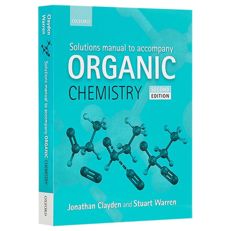 英文原版 Solutions Manual to accompany Organic Chemistry有机化学配套解答手册英文版