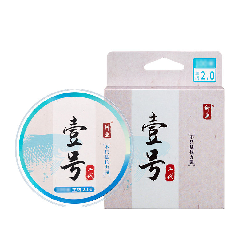 科学钓鱼壹号二代鱼线日本进口原丝全能黑坑野钓台钓主线子线柔软