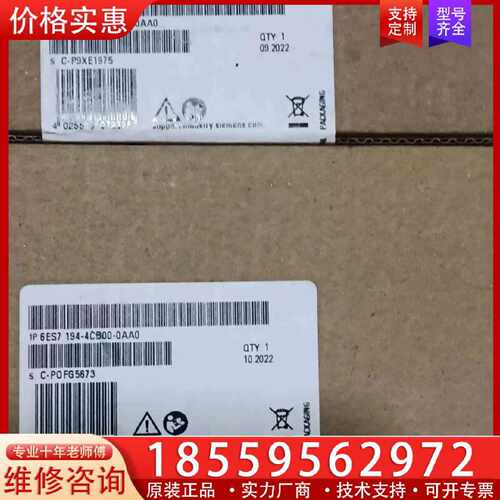 【询价】194-4CB00-0AA0保内适用