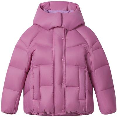 【泡芙亲子款】波司登儿童羽绒服女宝25冬新款短款加厚保暖防寒服