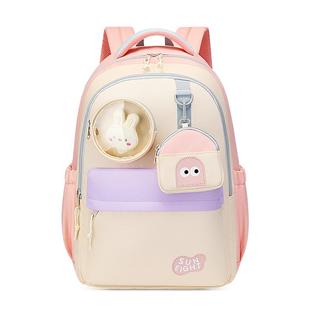 阳光8点/SUN EIGHT书包女初中生痛包轻便中学外出减负双肩背包