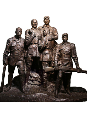 户外广场铜雕园林景观塑像