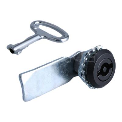 MS705转舌锁黑色铁皮柜锁