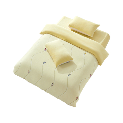 一默四件套牛奶绒加厚床单被套