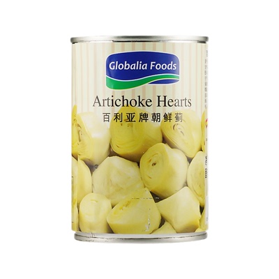 进口百利亚朝鲜蓟罐头390g