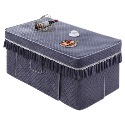 冬季加厚电炉罩取暖罩子茶几加绒