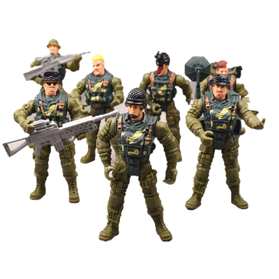 兵人关节可动特种部队玩具
