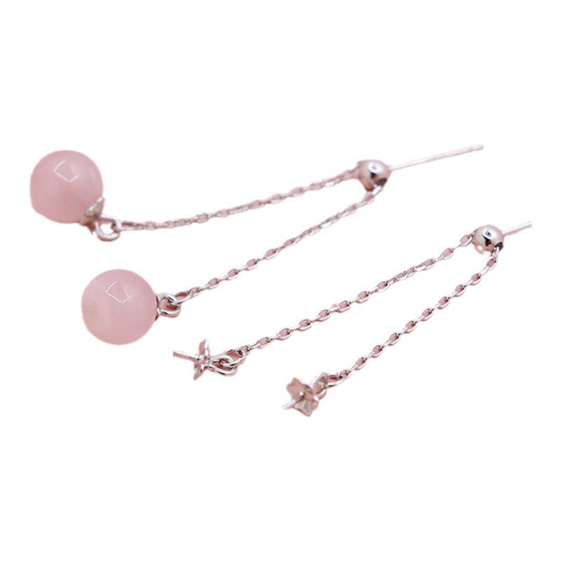 硅胶可调节耳线空托盘链条diy