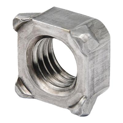 四方焊接螺母碳钢本色