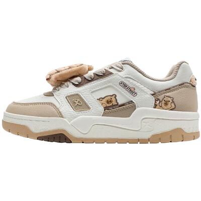 特步新晖卡皮巴拉板鞋|女鞋2025冬季新款百搭舒适百搭休闲鞋