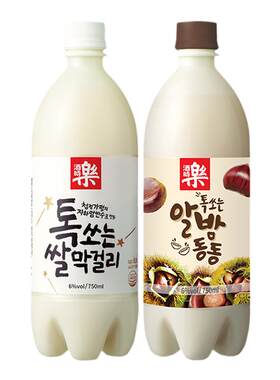 酒时乐韩国进口月子板栗米酒
