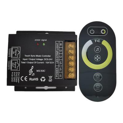 圳泰网口同步音乐双色控制器