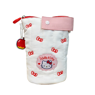 一正三丽鸥可立笔袋小众设计高颜值圆筒拉链笔袋ins风创意竖翻大容量文具袋不撞款可爱笔筒铅笔袋可当化妆包