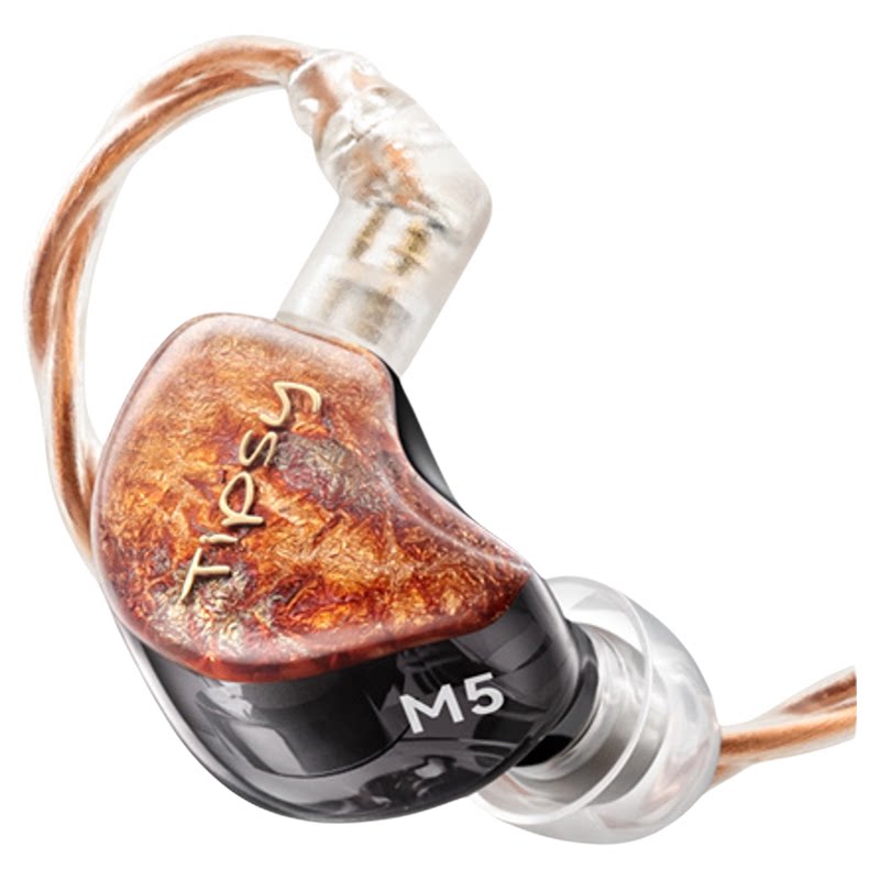 TIPSY 微醺M5有线耳机入耳式HIFI高保真发烧耳塞耳返监听舞台耳返