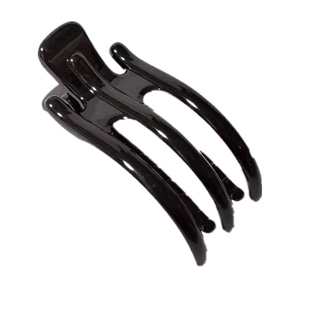 8CM小号三齿塑料抓夹韩版成人马尾夹洗澡夹后脑勺横夹发卡怪手夹