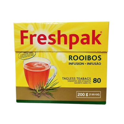 2025新茶Freshpak ROOIBOS路易波士茶南非博士茶线叶金雀花茶80包