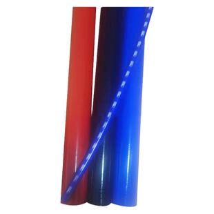 汽车硅胶管 进气管改装中冷器管 耐高温高压软管米管红色夹线水管