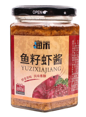 即食海鲜酱鱼籽虾酱润禾大连特产