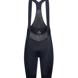 YKYWBIKE夏季女士骑行背带裤自行车双箭头坐垫骑行背带短裤黑色