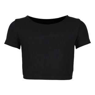 Dancebaby拉丁舞服女童练功服2025新款高级感练习分体上衣DAS489D