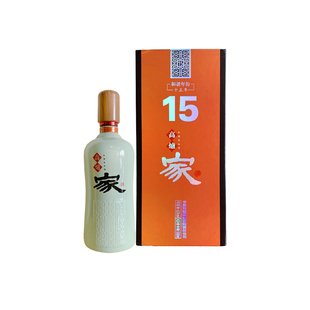 高炉家和谐年份15年纯粮固态发酵浓香型高度白酒整箱送礼安徽名酒