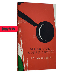 【现货】【Legend Classics】血字的研究 A Study in Scarlet 英文原版进口小说 善本图书
