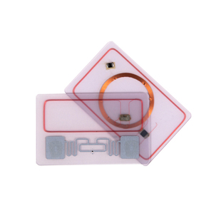 icid二合一复合卡高频HF超高频标签UHF多合一nfc双频门禁智能卡贴