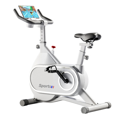 汗马智能磁控动感单车家用减肥运动器材静音MINI室内自行车健身车