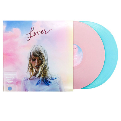 泰勒斯威夫特Taylor Swift Lover 黑胶唱片LP彩胶碟片 霉霉新专辑
