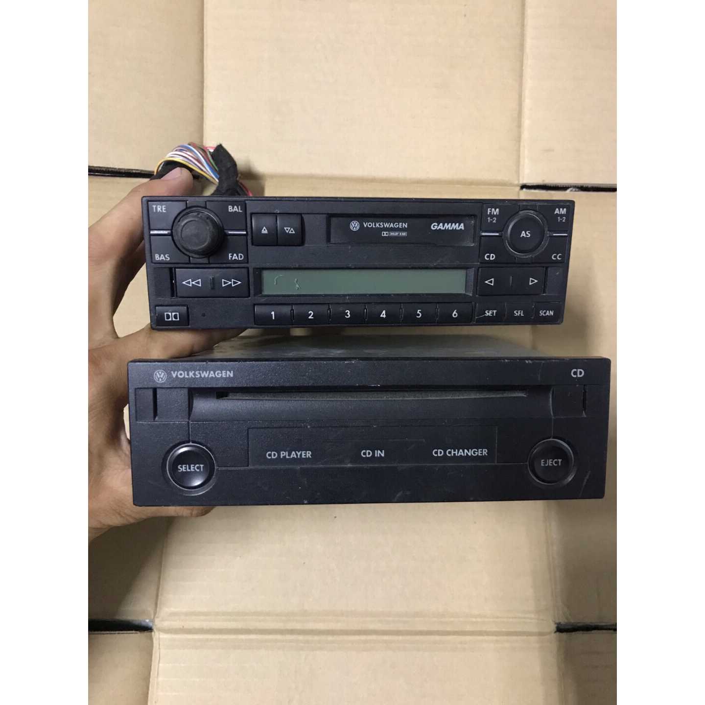 【议价-可维修】大众汽车载CD机磁带机卡座单锭光碟播放器 /均有