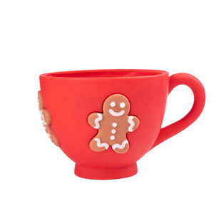 圣诞杯子模具巧克力空心小甜品圣诞节蛋糕敲敲乐水杯茶姜饼人磨具