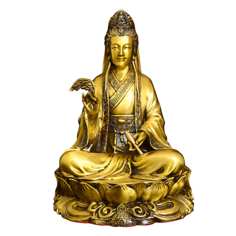 妙善观音摆件净瓶柳枝南海观世音
