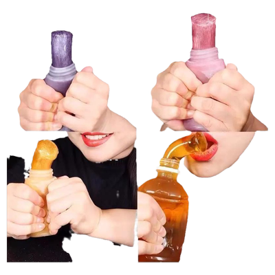 网红同款蜂蜜膏果冻吃播