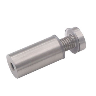 304不锈钢实心装饰广告钉加长螺丝牙亚克力玻璃支撑固定遮丑 镜钉