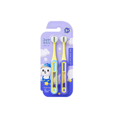 儿童宝宝软毛三面有效清洁牙刷