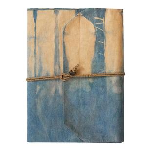 【替芯手帐本】多彩植物染手工扎染环保水洗牛皮纸系列笔记本