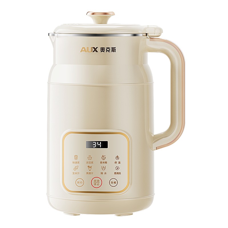 奥克斯豆浆机家用全自动多功能