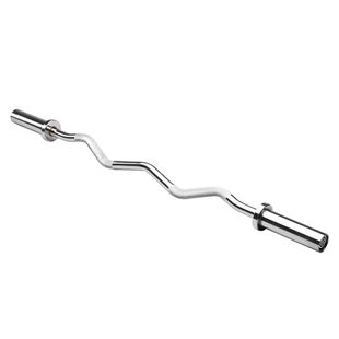 吕小军(luxiaojun)1.2米弯杆曲杠铃杆举重健身曲杆杠铃杆镀硬铬杆