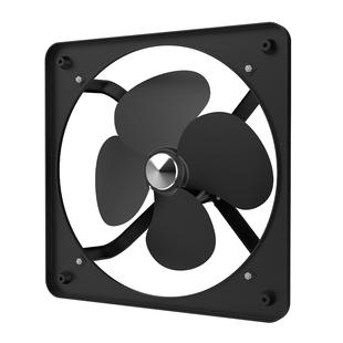 德通工业级排气扇排风扇强力抽风机方形工业换气扇铁叶扇FAD35-4