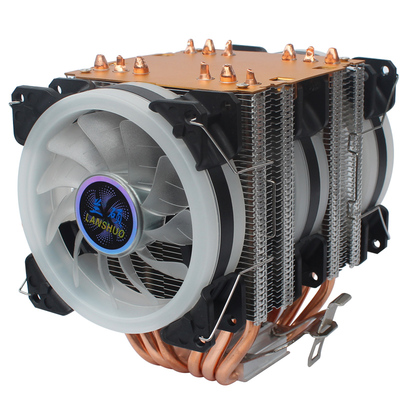 兰硕6铜管cpu散热器针电脑X58X79