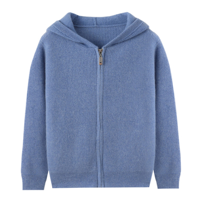 儿童羊绒衫连帽衫针织衫加厚毛衣