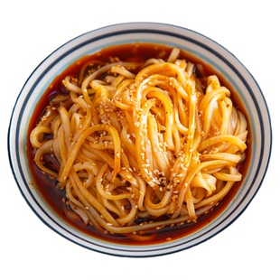 汉中米皮开袋即食陕西特产凉皮红油面皮秦镇米皮真空包装速食小吃