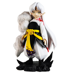 帅气杀殿动漫周边雕像模型Q版童年杀生丸手办二次元摆件模玩公仔