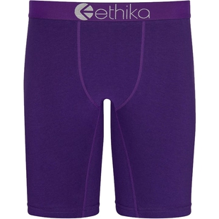 ETHIKA内裤男棉质舒适四角裤透气吸湿排汗棉氨男友礼物运动平角裤