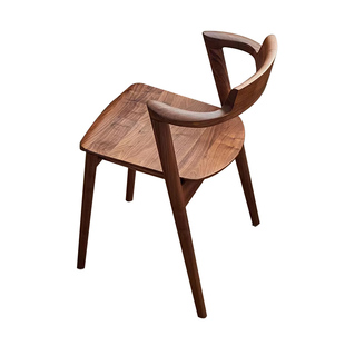 餐椅2026新款半岛椅实木餐桌椅靠背椅家用休闲椅现代简约吃饭椅子