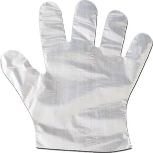 一次性手套透明薄膜厨房加大加厚卫生隔离美发防水家用大扫除